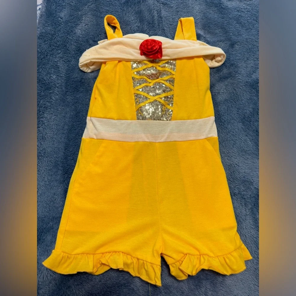 Belle Inspired childs Romper - Picture 1 of 4